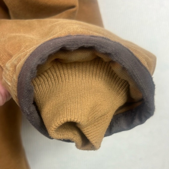 Carhartt Men’s XL Canvas Utility Barn Coat Corduroy Collar Heavyweight Canvas - Picture 4 of 13